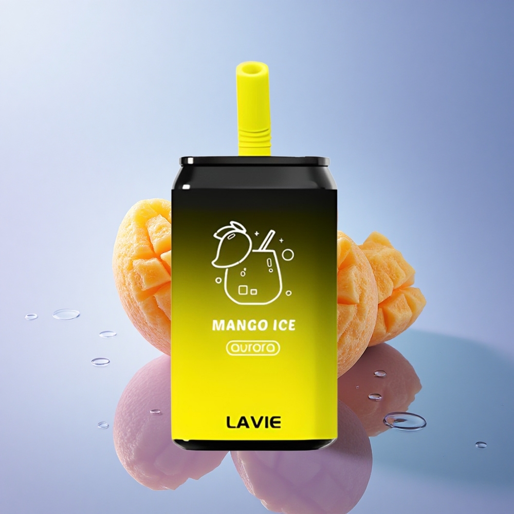 Lavie Aurora 11000 Puffs Mango Led 0% nikotina 650mAh