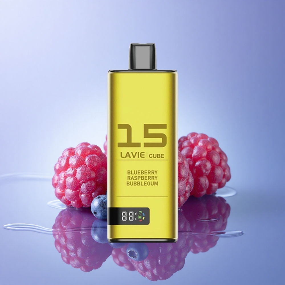 Lavie Cube 20000 Puffs Borovnica Malina Mehurček 28ML 5% Nikotina