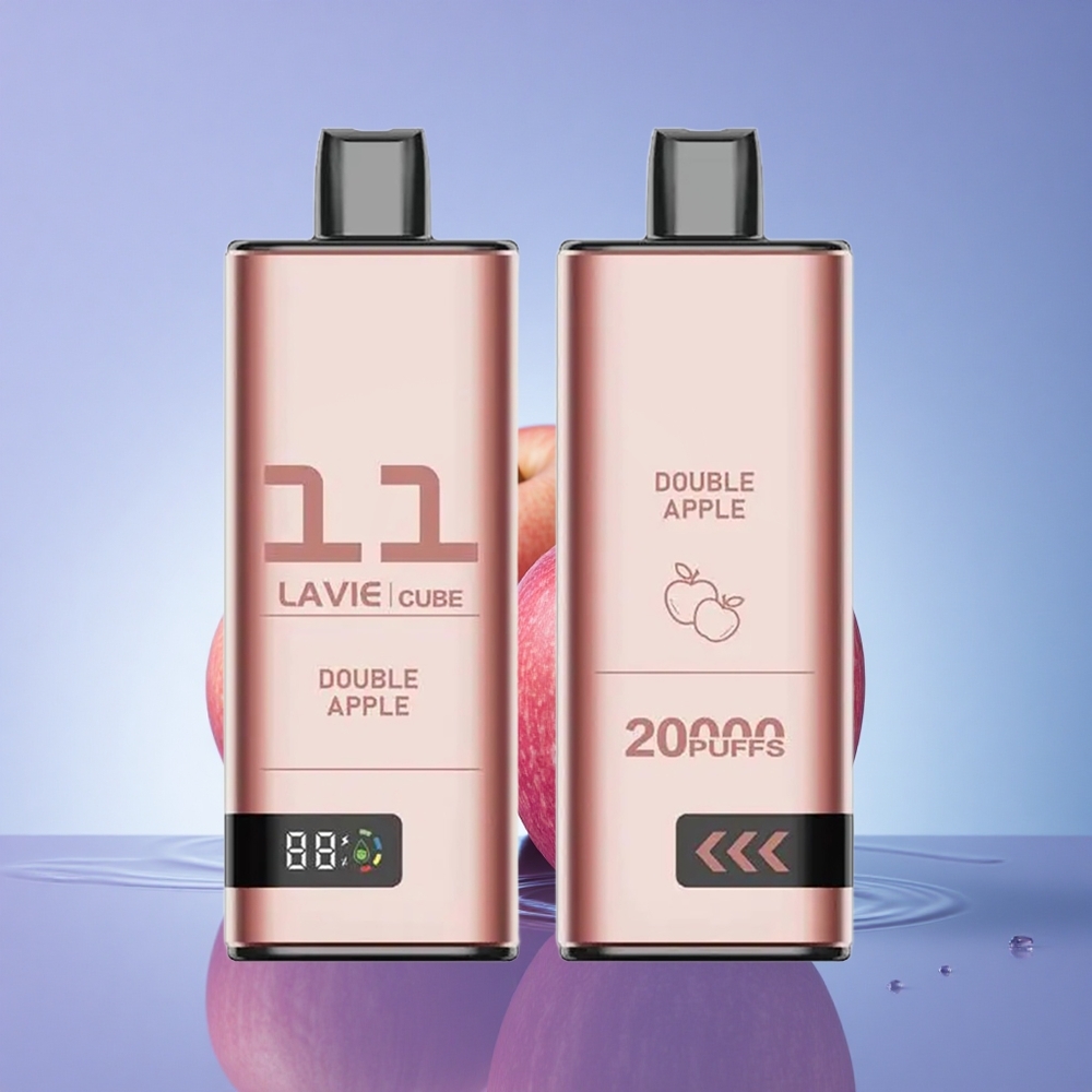 Lavie Cube 20000 Puffs Dvojno Jabolko 28ML 600mAh