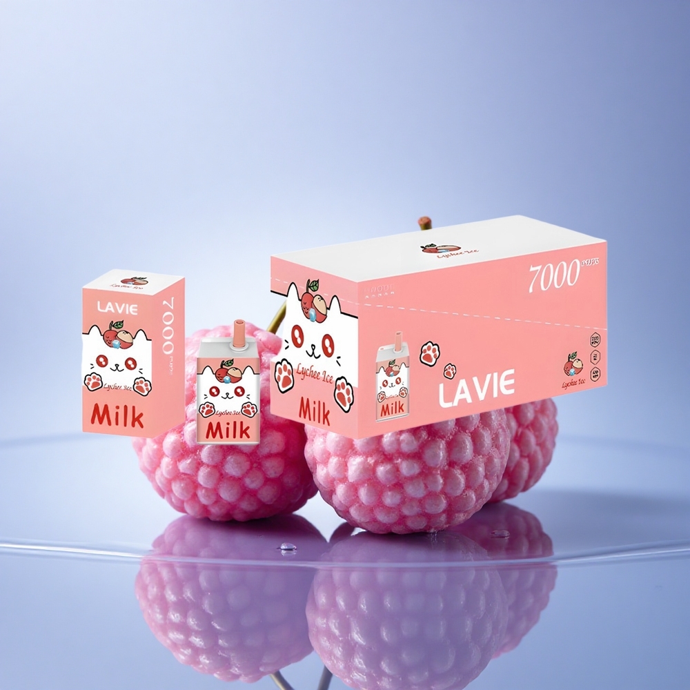 Lavie Milk 7000 Puffs Liči Led 600mAh