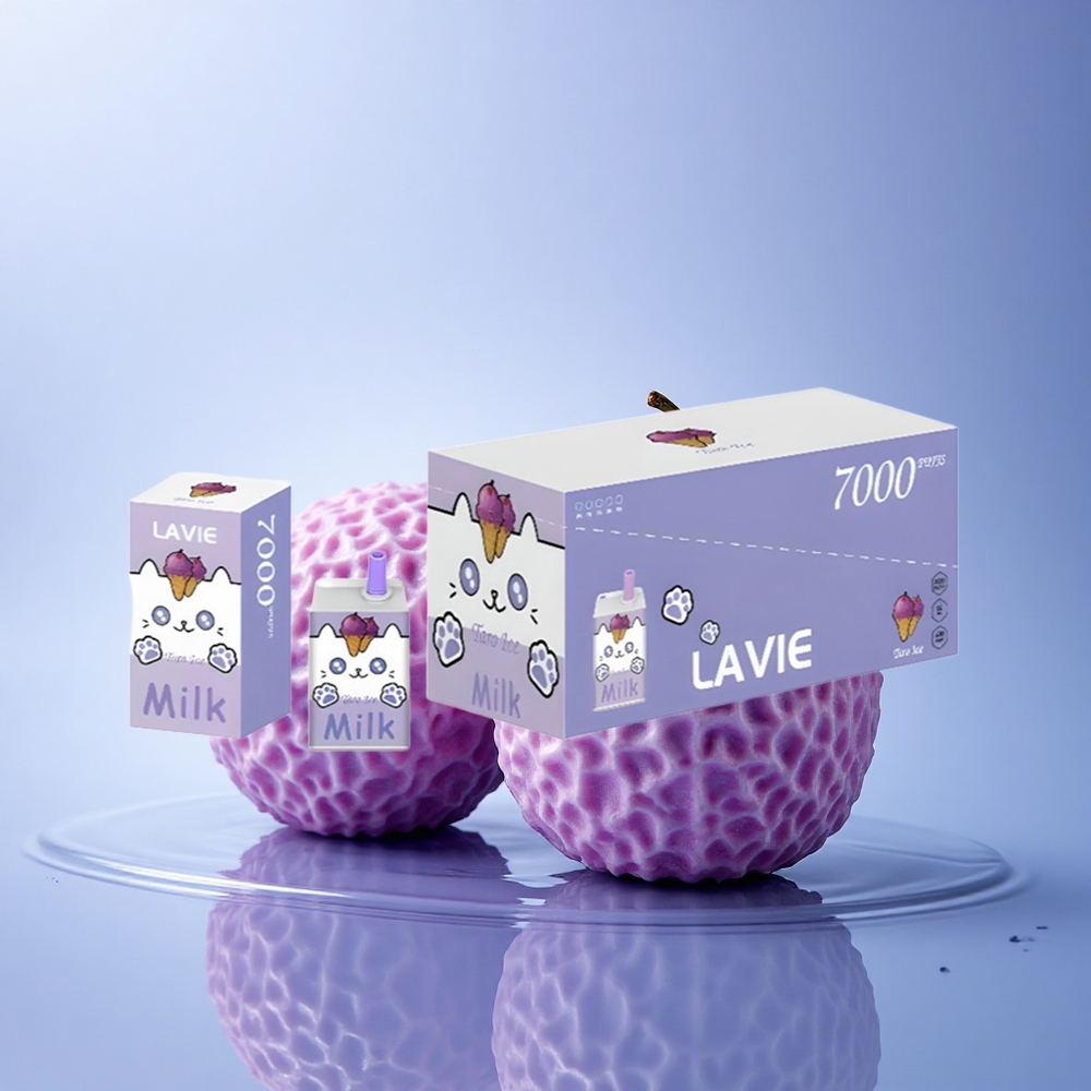 Lavie Milk 7000 Puffs Taro Ledeni 600mAh 16ML