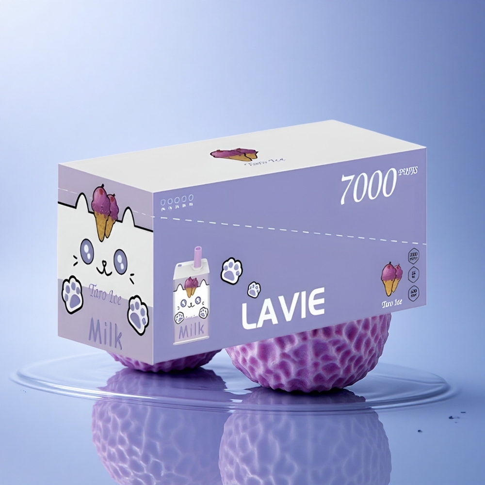 Lavie Milk 7000 Puffs Taro Ledeni 600mAh 16ML