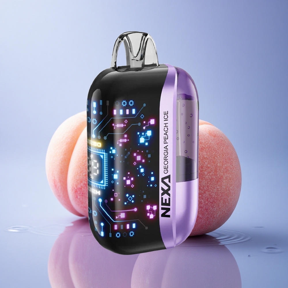 NEXA Ultra 50000 Puffs Breskva Ledeni Sladoled z 20ml in 5% nikotina