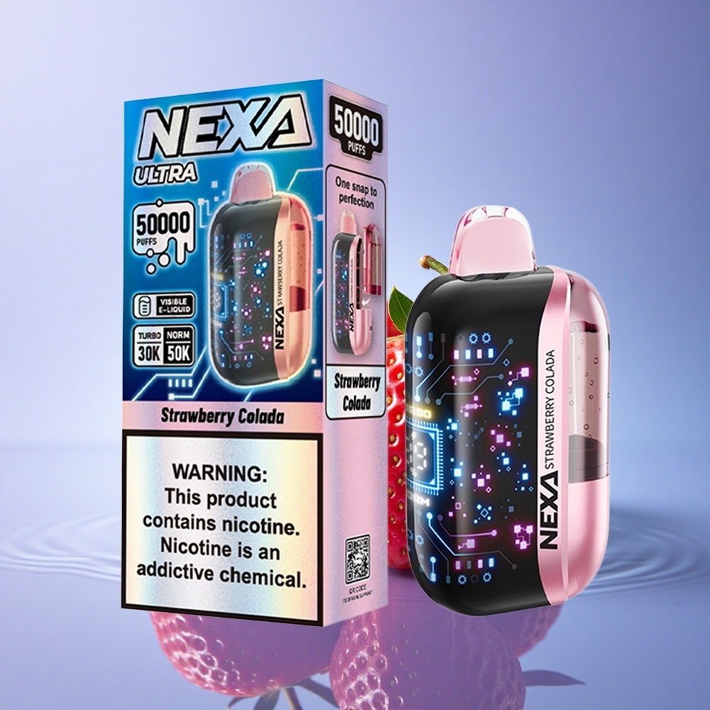 NEXA Ultra 50000 Puffs Jagodna Kolada 20ml 5% nikotina 800mAh