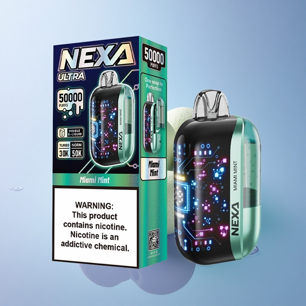 NEXA Ultra 50000 Puffs Miami Kovnica 20ml 5% nikotina 800mAh