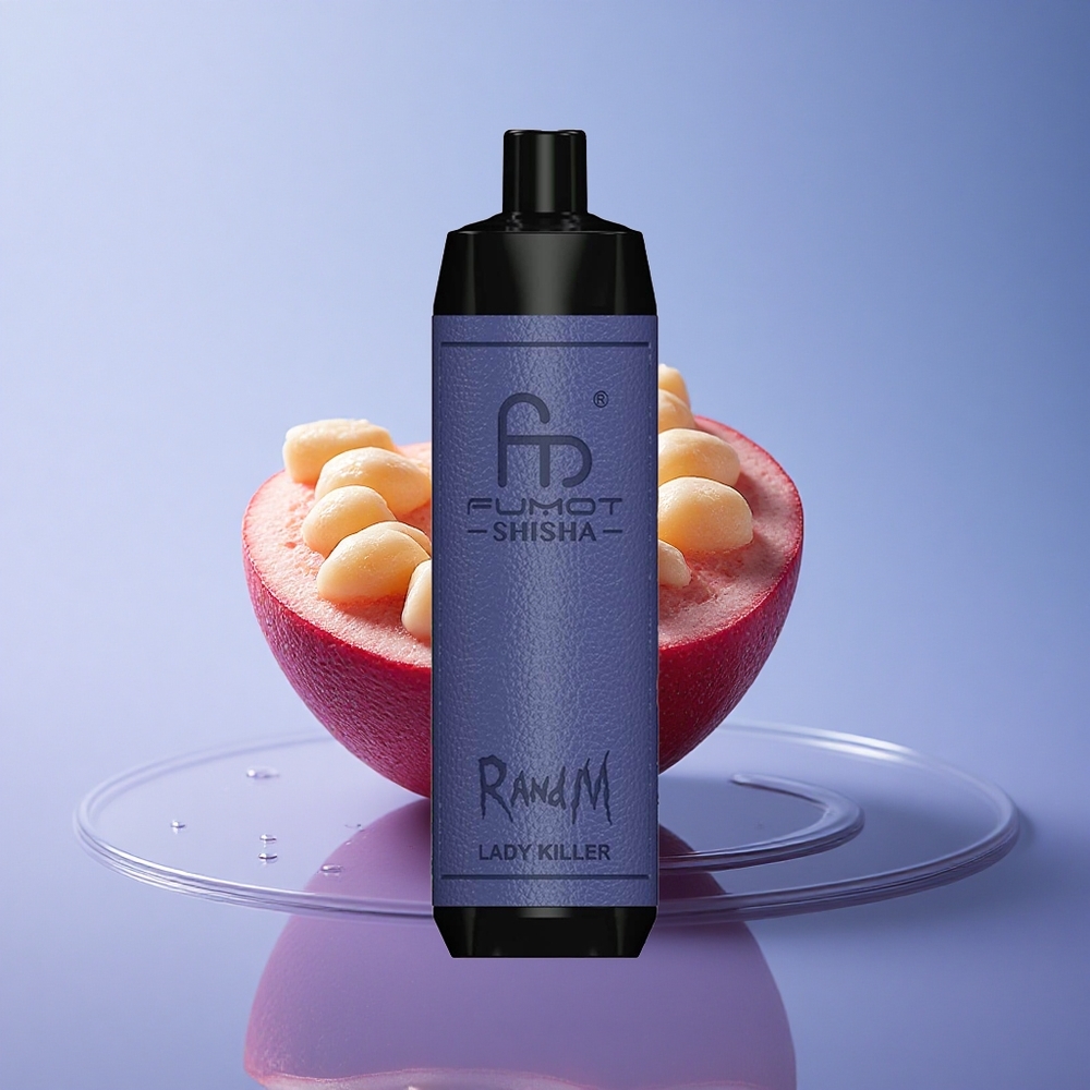 RandM Fumot Shisha 10000 Puffs Gospodična Morilec 18ml 0.6ohm 850mAh