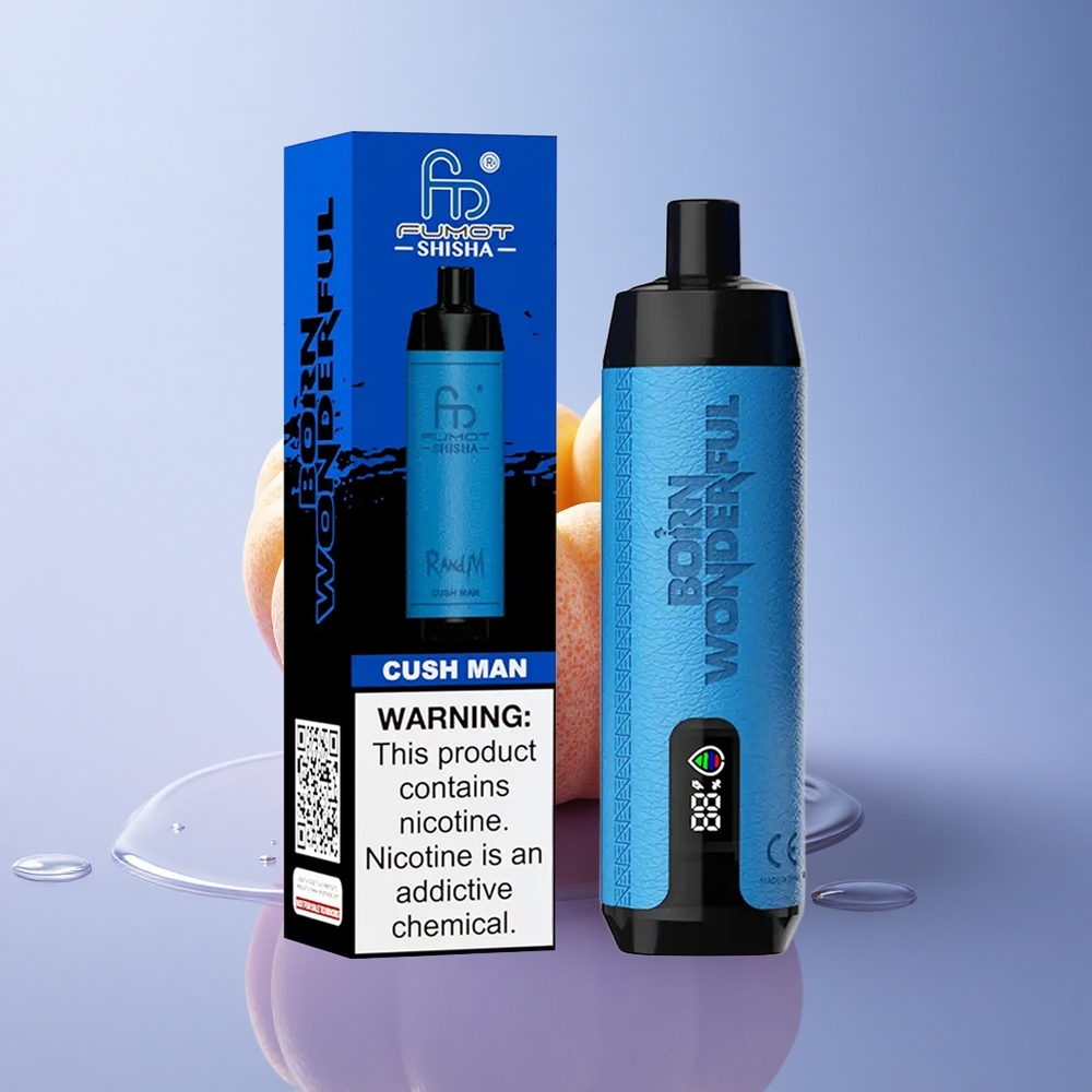 RandM Fumot Shisha 10000 Puffs Mehki Mož LED 18ml 850mAh