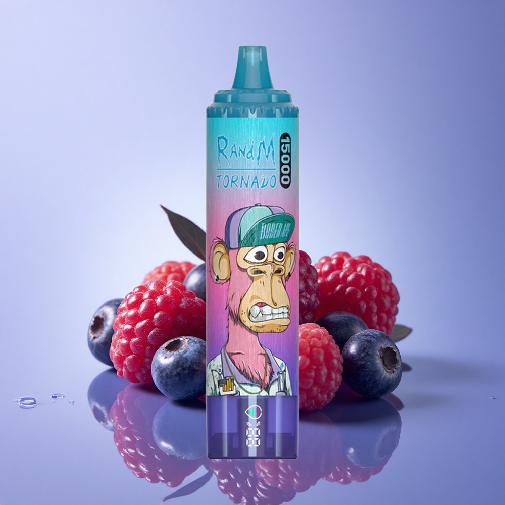 RandM Fumot Tornado 15000 Puffs Borova Malina 25ml 850mAh