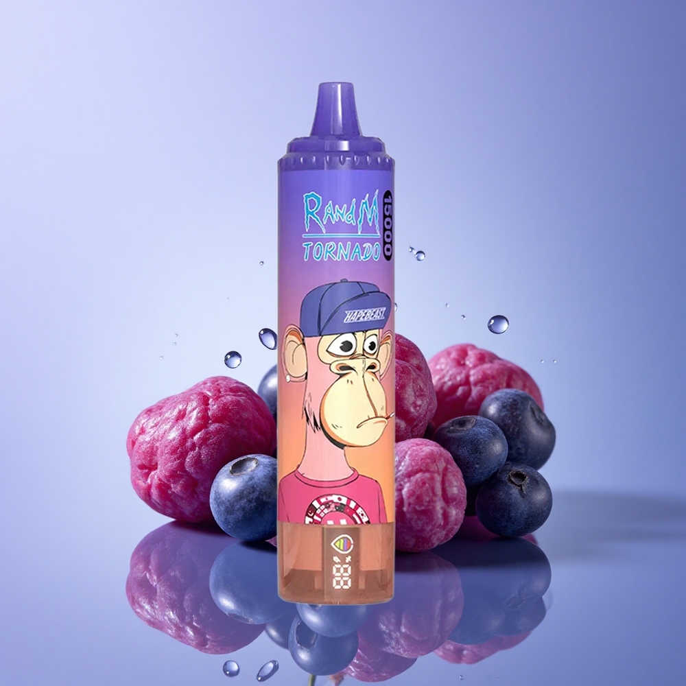 RandM Fumot Tornado 15000 Puffs Borovnica Češnja Brusnica 25ml 850mAh