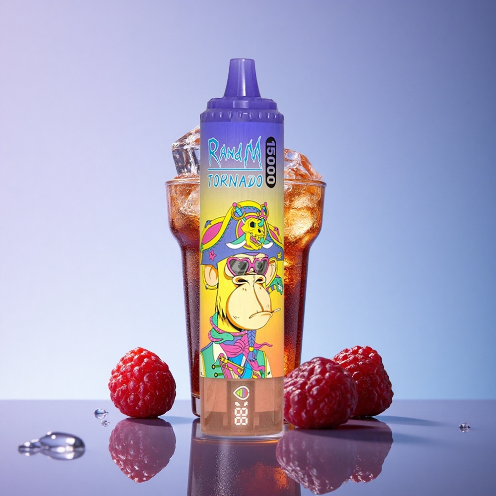 RandM Fumot Tornado 15000 Puffs Cola Led z 25ml in 850mAh