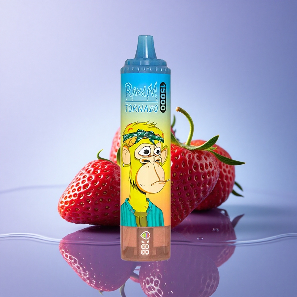 RandM Fumot Tornado 15000 Puffs Jagoda 25ml 850mAh