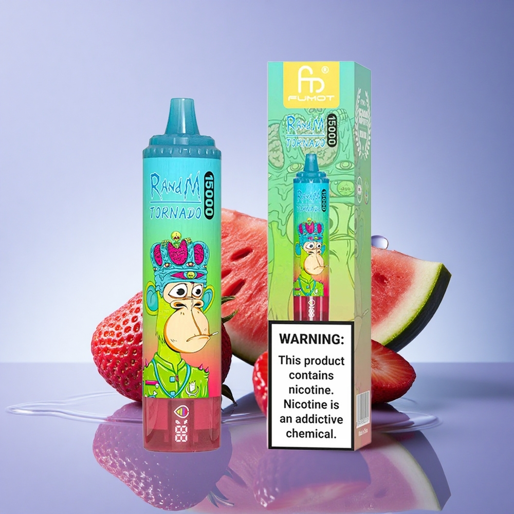 RandM Fumot Tornado 15000 Puffs Jagoda Lubenica 25ml 850mAh