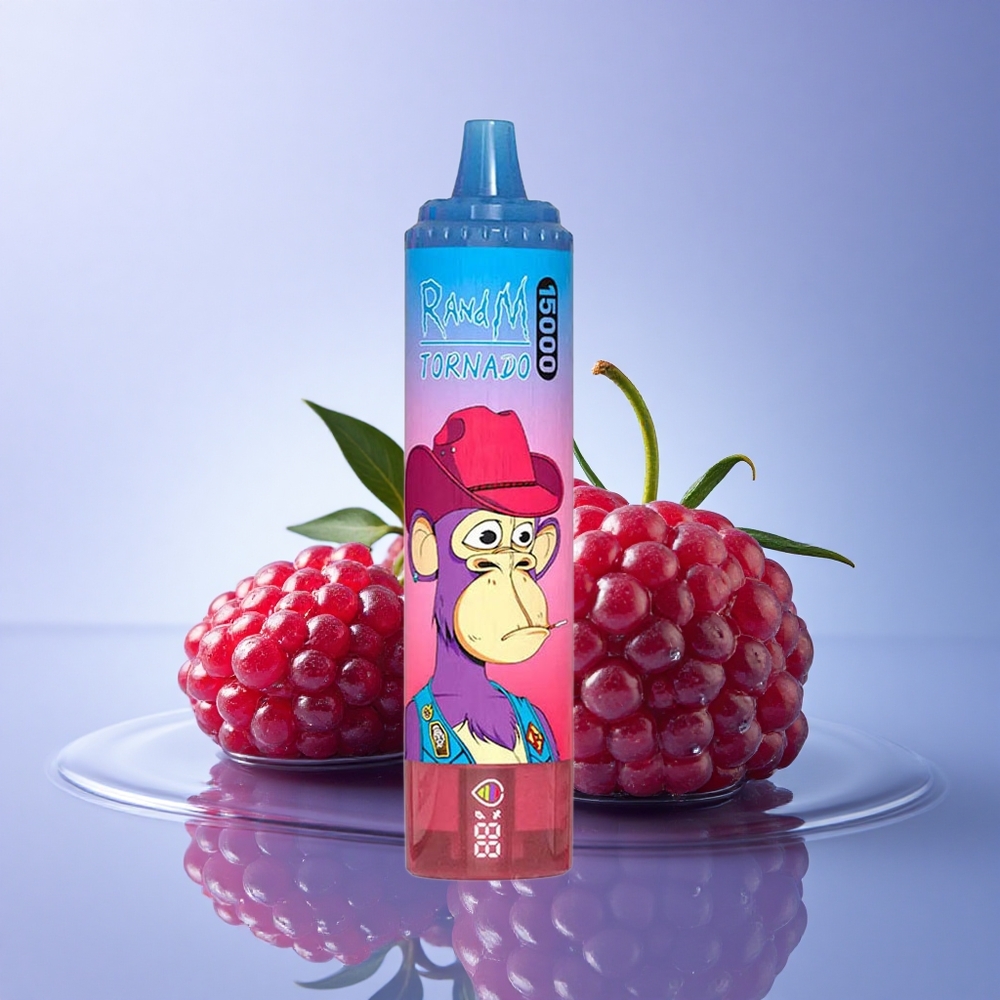 RandM Fumot Tornado 15000 Puffs Mešane Jagode 25ml 850mAh Mesh Coil