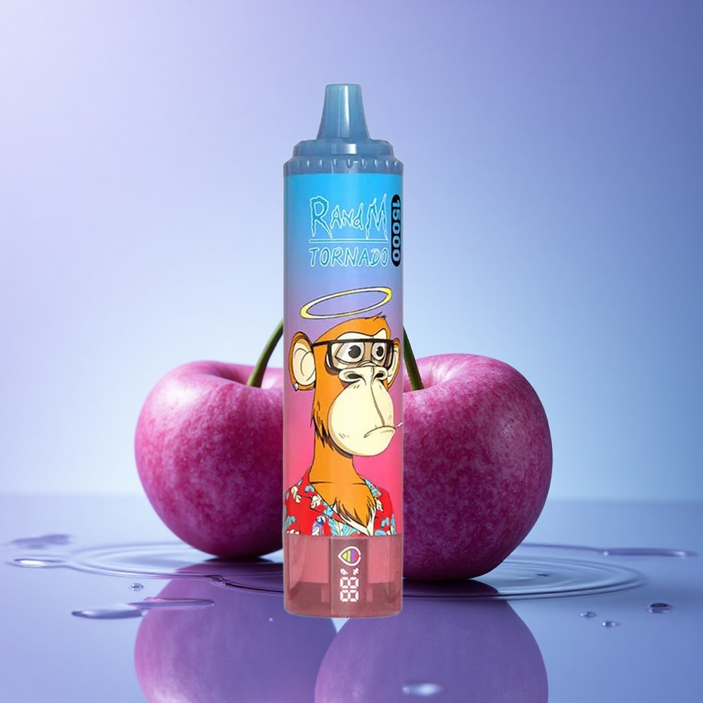 RandM Fumot Tornado 15000 Puffs Modra Malča Češnja 25ml 850mAh