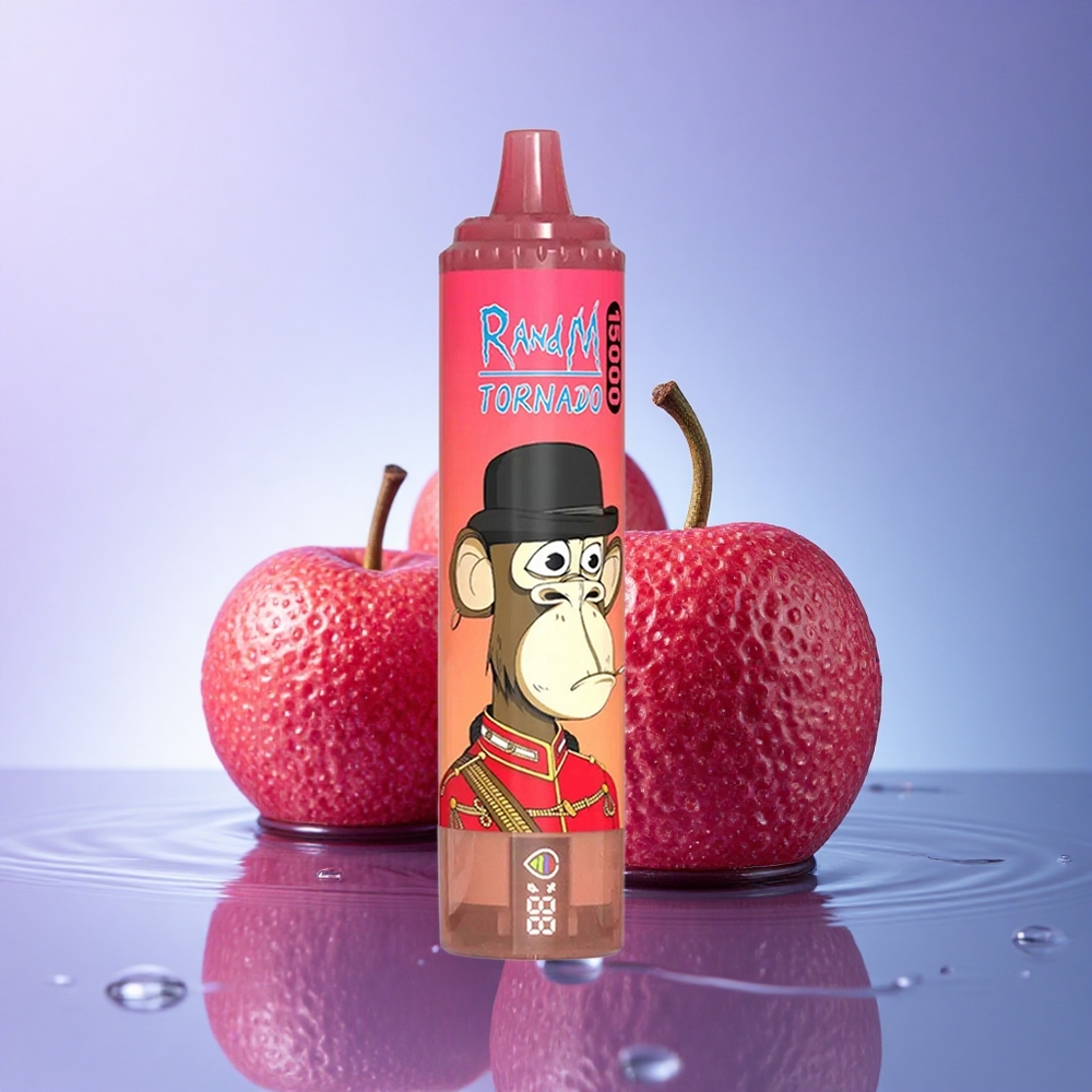 RandM Fumot Tornado 15000 Puffs Rdeča Energija Led z 25ml in 850mAh