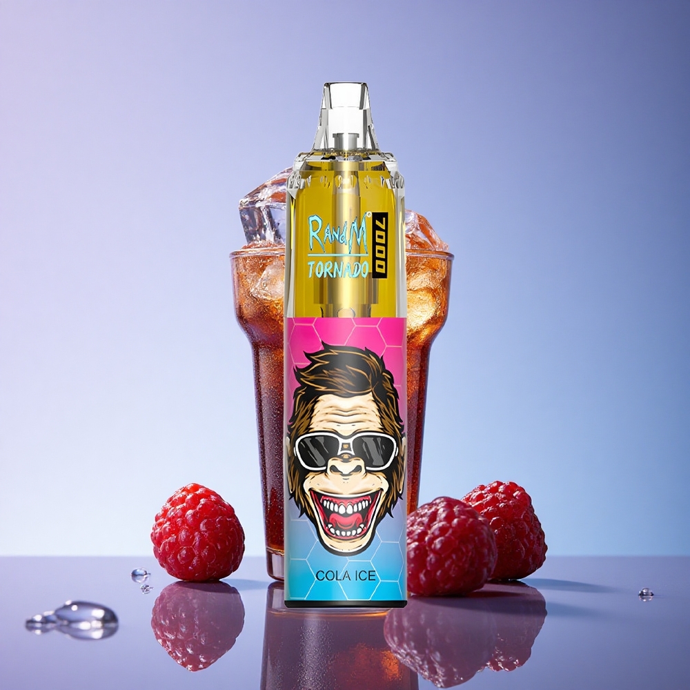 RandM Fumot Tornado 7000 Puffs Cola Led z Mesh Coil in 850 mAh