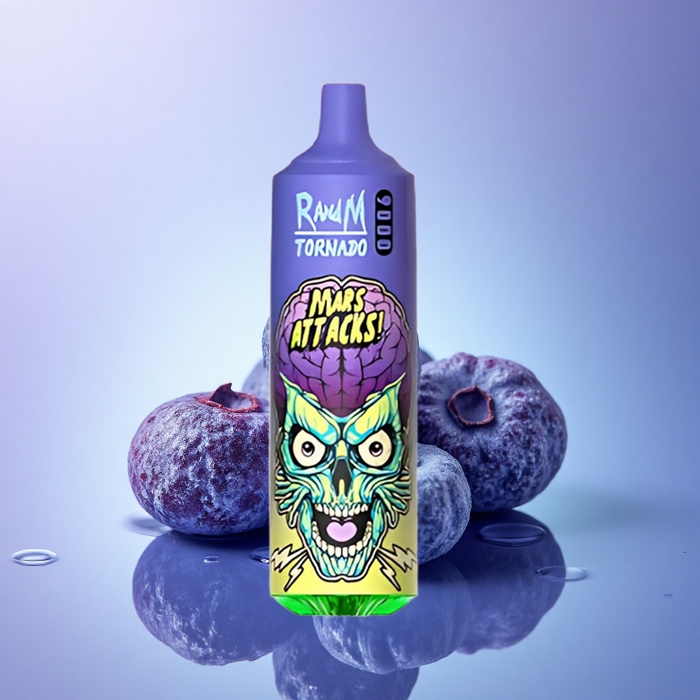 RandM Fumot Tornado 9000 Puffs Borova Ledena 850 mAh Mrežasta Tuljava