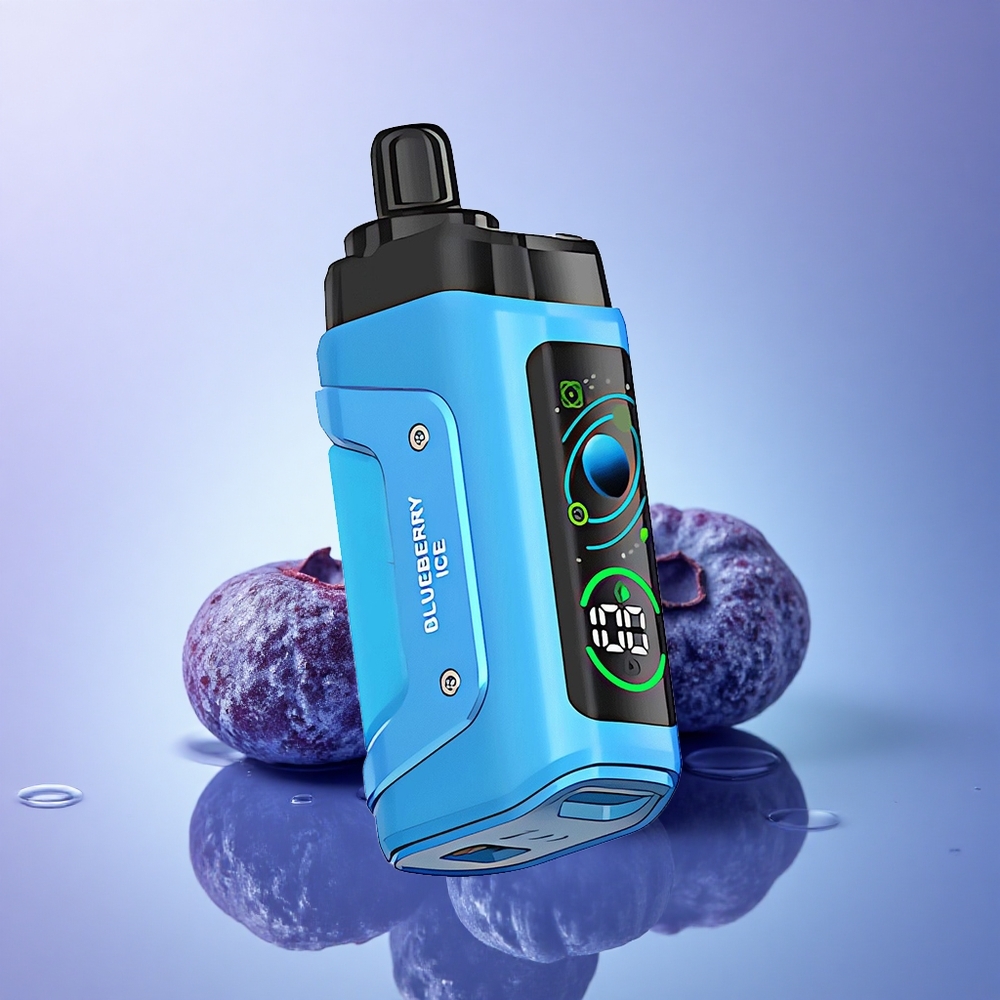 Razz Bar 45000 Puffs Borovični Led z 20 mg nikotina in 650 mAh baterijo