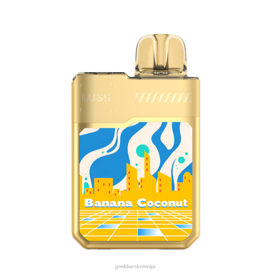 B8PD69 Geek Bar banana kokos - GEEK BAR online - digiflavor lush vape za enkratno uporabo